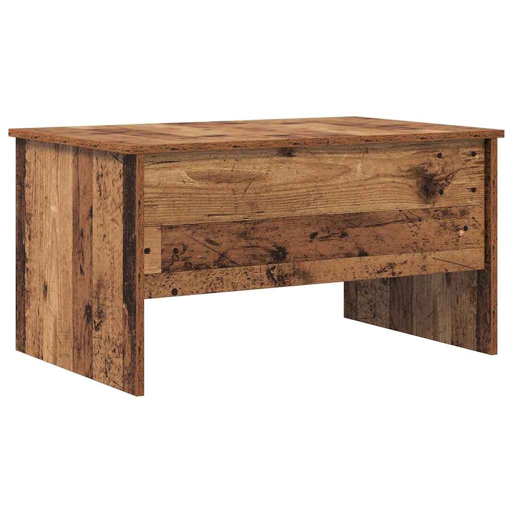 VidaXL Salontafel Oud hout 80 x 50,5 x 42,5 cm Bewerkt hout