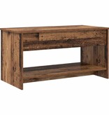 VidaXL Salontafel Oud hout 80 x 50,5 x 41,5 cm Bewerkt hout