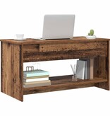 VidaXL Salontafel Oud hout 80 x 50,5 x 41,5 cm Bewerkt hout