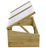 VidaXL Kas 100x50x35 cm geïmpregneerd grenenhout