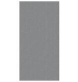VidaXL Zwembadgrondzeil 640x321 cm polyester geotextiel lichtgrijs