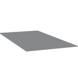 VidaXL Zwembadgrondzeil 640x321 cm polyester geotextiel lichtgrijs