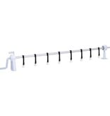 VidaXL Zwembadhoesroller met kunststof frame