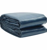 VidaXL Zwembadfolie solar drijvend 300 cm PE zwart en blauw