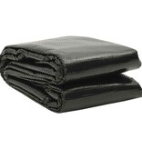 VidaXL Zwembadhoes rechthoekig 500x300 cm PE zwart