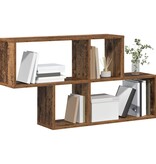 VidaXL Wandplank met plank Wandgemonteerd Anders met opslag Oud Hout