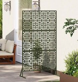 VidaXL Privacyscherm Olijfgroen Staal