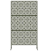 VidaXL Privacyscherm Olijfgroen Staal