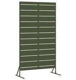 VidaXL Privacyscherm Olijfgroen Staal