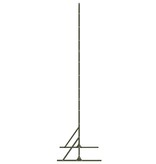 VidaXL Privacyscherm Olijfgroen Staal