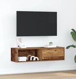 VidaXL Tv-meubel 100x31x25,5 cm bewerkt hout oud hout