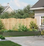 VidaXL Plantenbak 360x80x40 cm staal olijfgroen