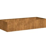 VidaXL Plantenbak roestig 200x80x40 cm weervast staal