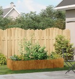 VidaXL Plantenbak roestig 200x80x40 cm weervast staal