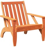 VidaXL Tuinstoelen Adirondack 2 st 75x77x77 cm grenenhout wasbruin