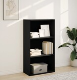 VidaXL Boekenkast 60x30x114 cm bewerkt hout zwart