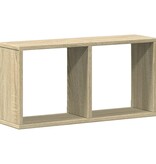 VidaXL Wandkast 60x16x30 cm bewerkt hout sonoma eikenkleurig