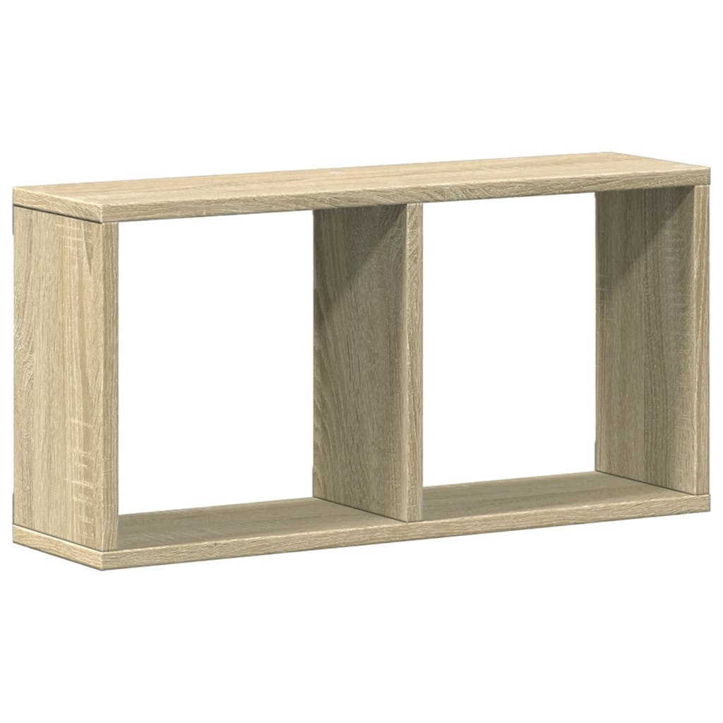 VidaXL Wandkast 60x16x30 cm bewerkt hout sonoma eikenkleurig