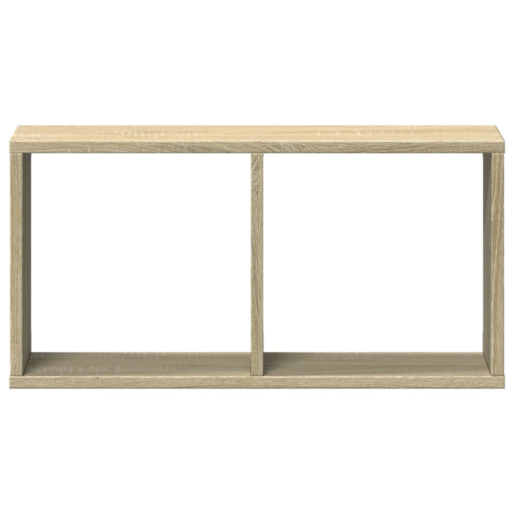 VidaXL Wandkast 60x16x30 cm bewerkt hout sonoma eikenkleurig