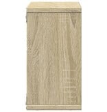 VidaXL Wandkast 60x16x30 cm bewerkt hout sonoma eikenkleurig