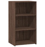 VidaXL Dressoir 50x41x93 cm bewerkt hout bruin eikenkleurig