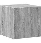 VidaXL Wandkast 40x42,5x40 cm bewerkt hout grijs sonoma