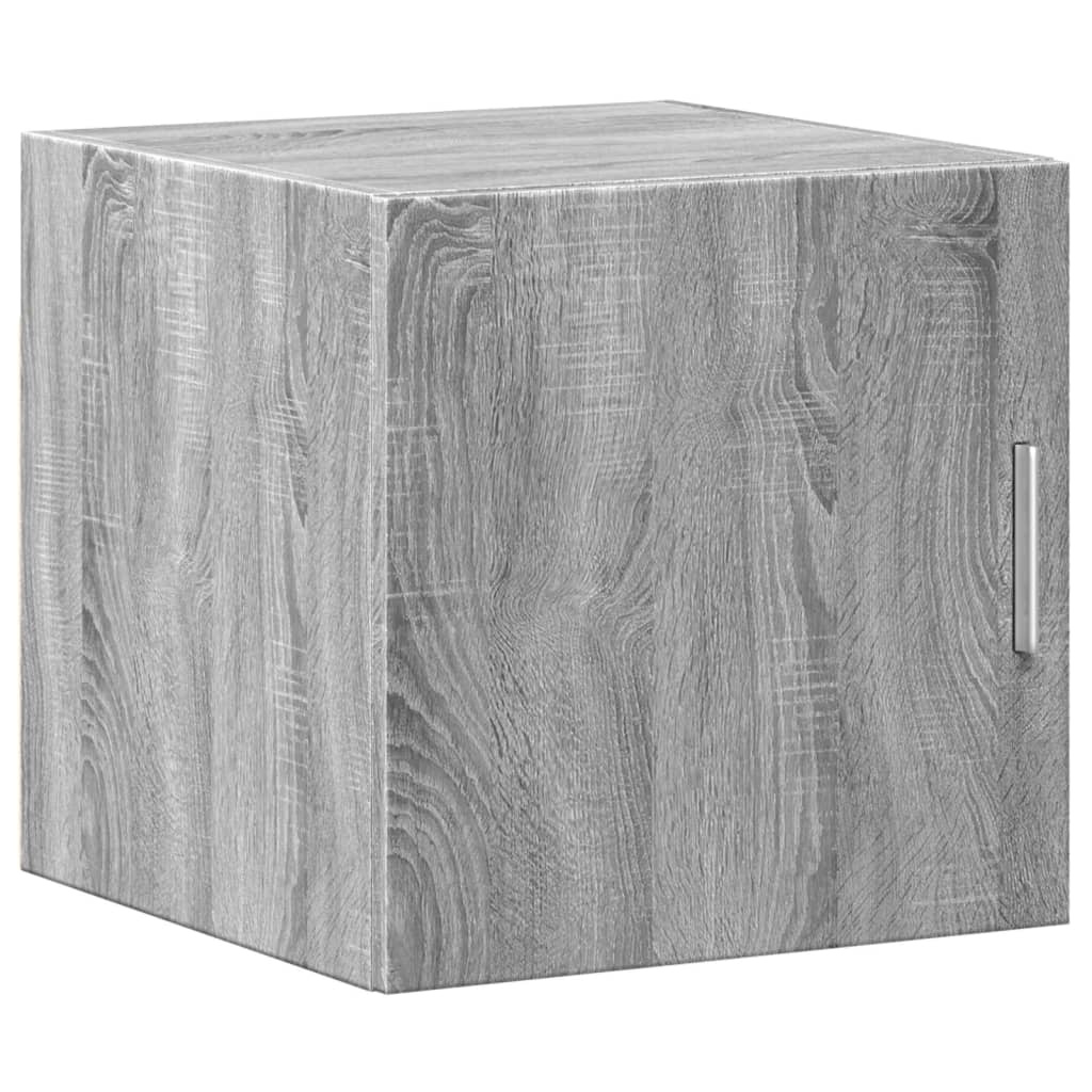 VidaXL Wandkast 40x42,5x40 cm bewerkt hout grijs sonoma