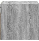 VidaXL Wandkast 40x42,5x40 cm bewerkt hout grijs sonoma