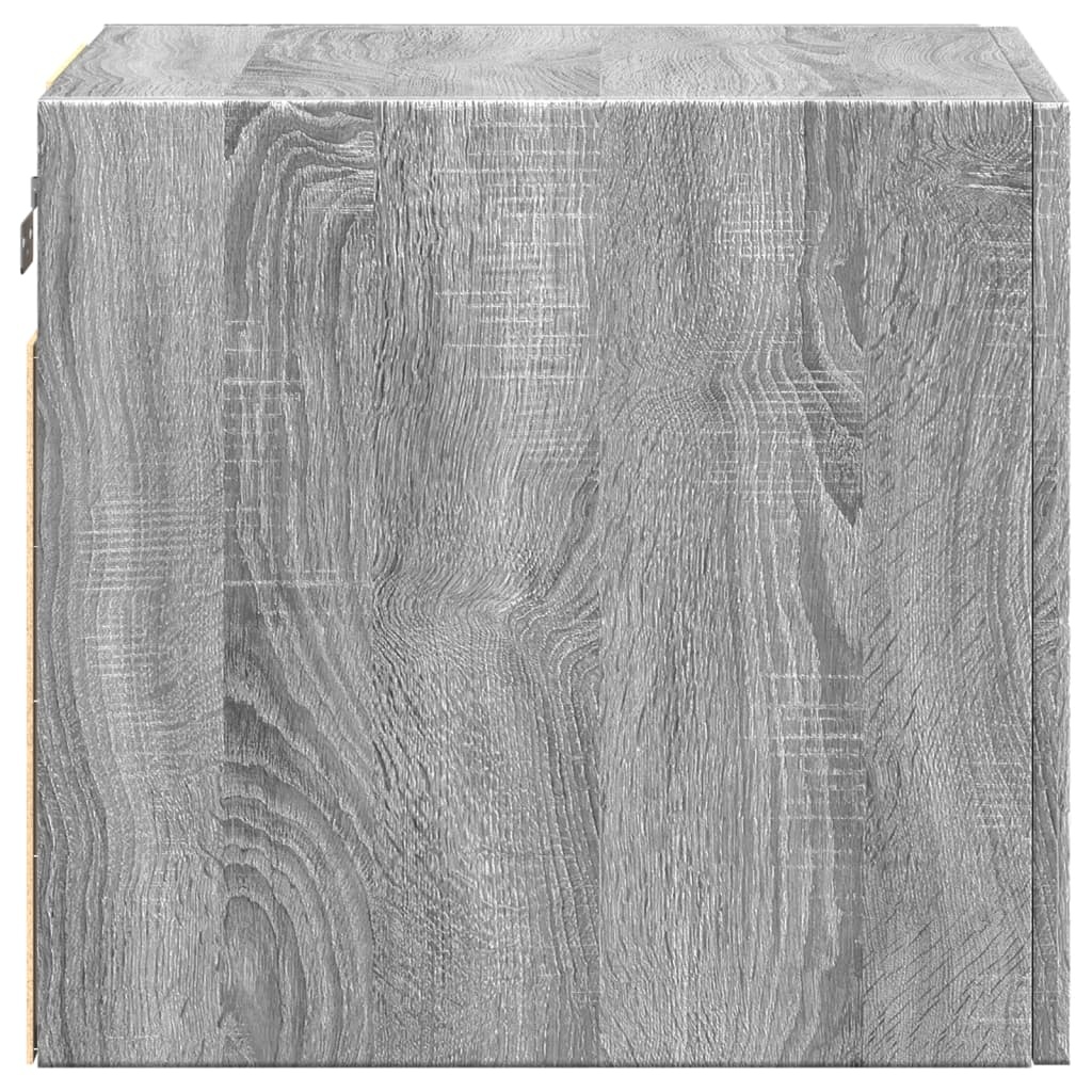 VidaXL Wandkast 40x42,5x40 cm bewerkt hout grijs sonoma