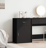 VidaXL Opbergkast 56,5x39x90 cm bewerkt hout zwart