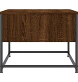 VidaXL Salontafel 100x51x40 cm bewerkt hout bruin eikenkleur