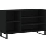 VidaXL Schoenenkast 102x36x60 cm bewerkt hout zwart