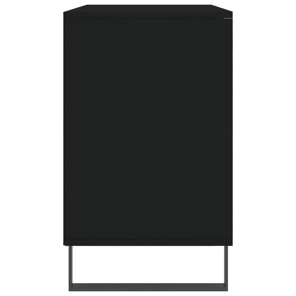 VidaXL Schoenenkast 102x36x60 cm bewerkt hout zwart