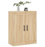 VidaXL Wandkast 69,5x34x90 cm bewerkt hout sonoma eikenkleurig