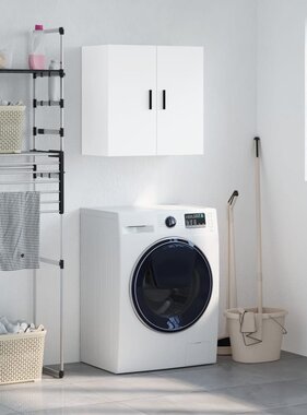 VidaXL Wandkast 60x31x60 cm bewerkt hout wit