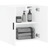 VidaXL Wandkast 60x31x60 cm bewerkt hout wit
