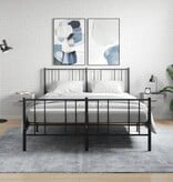 VidaXL Nachtkastjes 2 st wandgemonteerd 35x35x20 cm grijs sonoma eiken