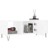 VidaXL Salontafel 102x50x40 cm bewerkt hout wit