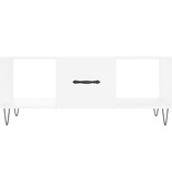 VidaXL Salontafel 102x50x40 cm bewerkt hout wit