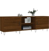 VidaXL Tv-meubel 150x30x50 cm bewerkt hout bruin eikenkleur
