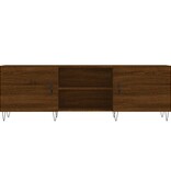 VidaXL Tv-meubel 150x30x50 cm bewerkt hout bruin eikenkleur
