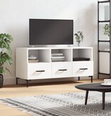 VidaXL Tv-meubel 102x36x50 cm bewerkt hout wit