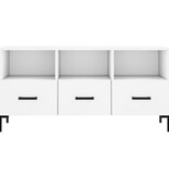 VidaXL Tv-meubel 102x36x50 cm bewerkt hout wit
