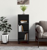 VidaXL Dressoir 34,5x32,5x90 cm bewerkt hout zwart