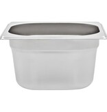 VidaXL Gastronormbakken 12 st GN 1/6 100 mm roestvrij staal