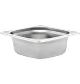 VidaXL Gastronormbakken 12 st GN 1/6 65 mm roestvrij staal