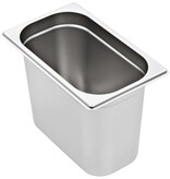 VidaXL Gastronormbakken 4 st GN 1/4 200 mm roestvrij staal