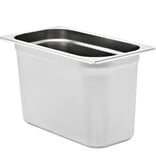 VidaXL Gastronormbakken 4 st GN 1/3 200 mm roestvrij staal