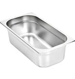 VidaXL Gastronormbakken 8 st GN 1/3 100 mm roestvrij staal