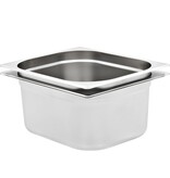 VidaXL Gastronormbakken 2 st GN 1/2 150 mm roestvrij staal